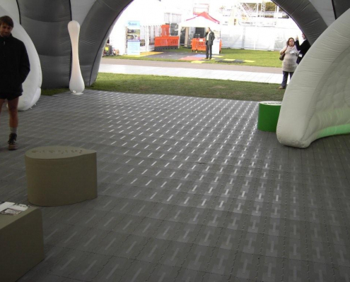 Plastic marquee flooring | Rola-Trac Lite
